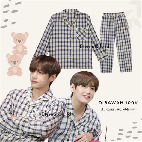 taehyung burberry pajamas price|Bts+V+Taehyung+Exclusive Men's Pajamas .